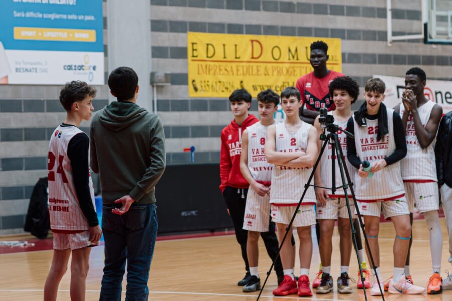 DSC_2925 Intervista YEB durante una competizione di basket giovanile